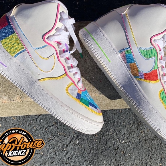 Customized Nike Airforce 1’s x LV - Picture 3 of 4